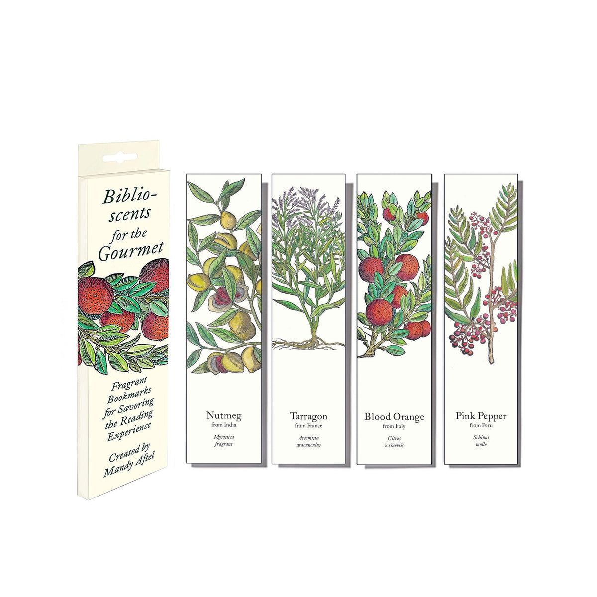 Biblioscents: Fragrant Bookmarks Gourmet