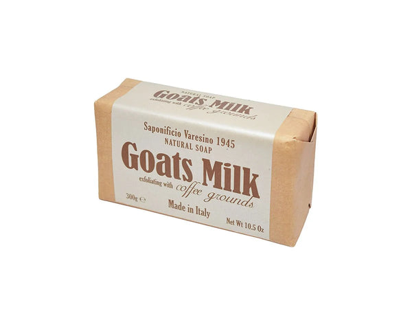 Saponificio Varesino 1945 • Goats Milk Exfoliating with Coffee Grounds Soap