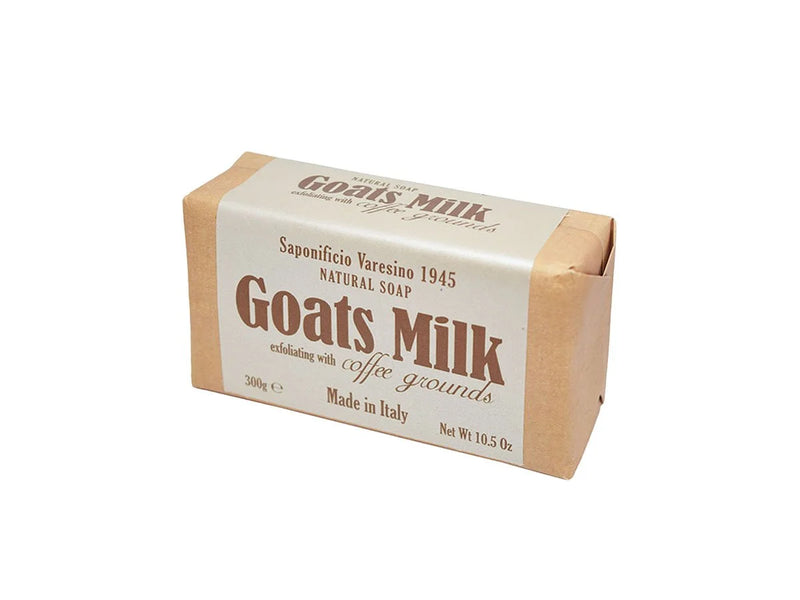 Saponificio Varesino 1945 • Goats Milk Exfoliating with Coffee Grounds Soap